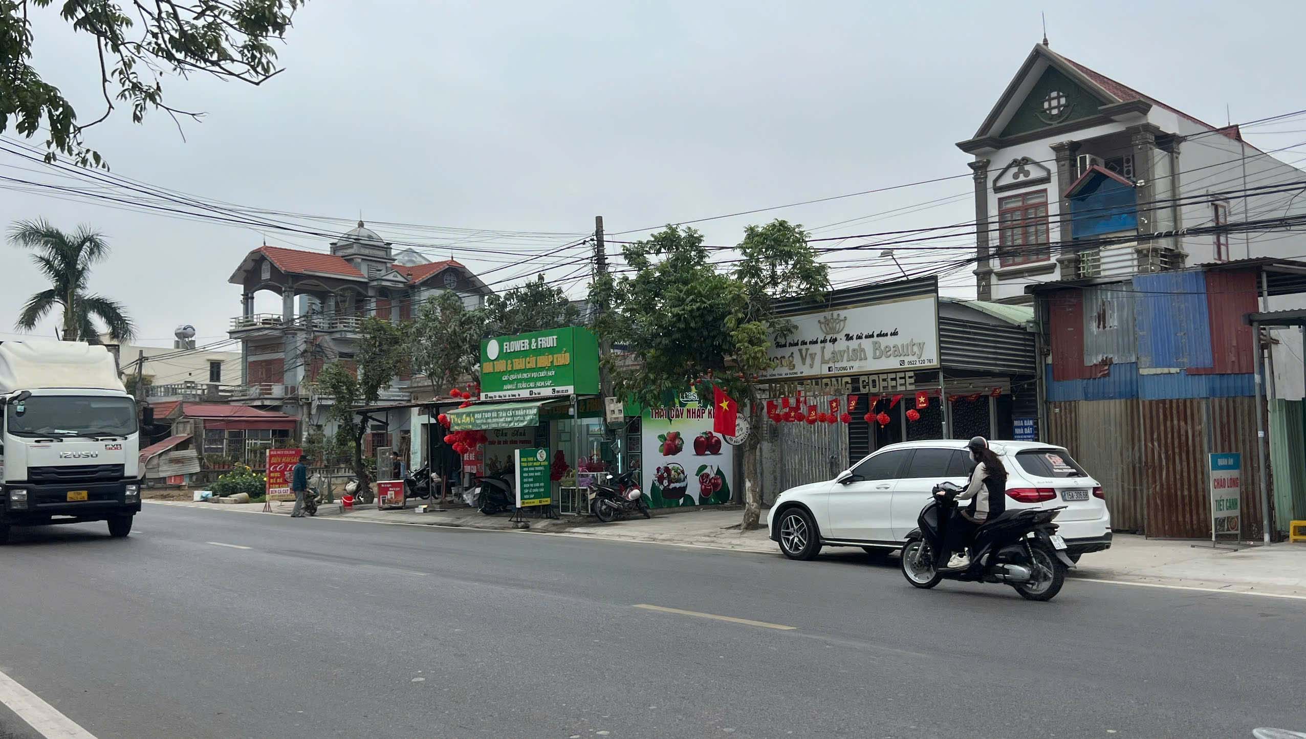 Bán lô đất mặt đường 351 phường Hồng Thái, An Dương, Hải Phòng